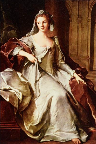 Jjean-Marc nattier Madame Henriette de France as a Vestal Virgin oil painting picture